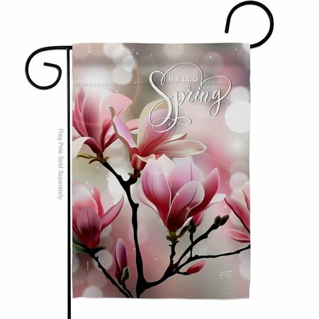 PATIO TRASERO G135457-BO Spring Blooming Floral Double-Sided Decorative Garden Flag, Multi Color PA3900436